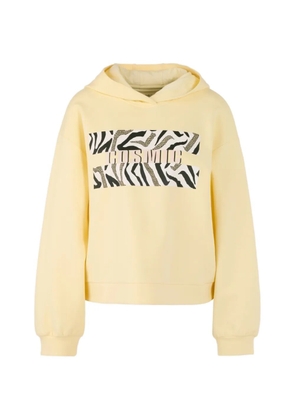 MARCCAIN hooded graphic sweatshirt - Yellow