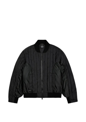 Rains quilted bomber jacket - Black