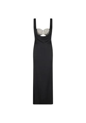 Giuseppe Di Morabito embellished sleeveless dress - Black