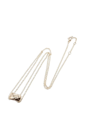 CHANEL Pre-Owned 2021 quilted necklace - Gold