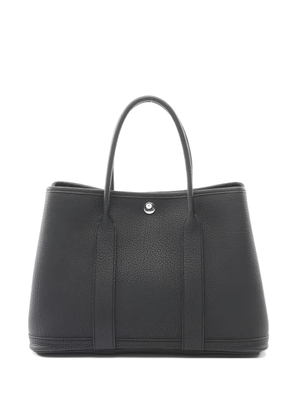 Hermès Pre-Owned 2025 Garden Party leather tote bag - Black