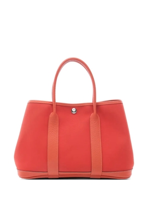 Hermès Pre-Owned 2016 TPM garden party leather tote bag - Orange