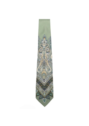 ETRO paisley-print tie - Green