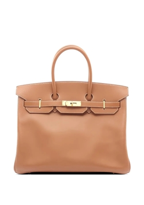 Hermès Pre-Owned 35 2004 Birkin Veau-Epsom-leather handbag - Brown