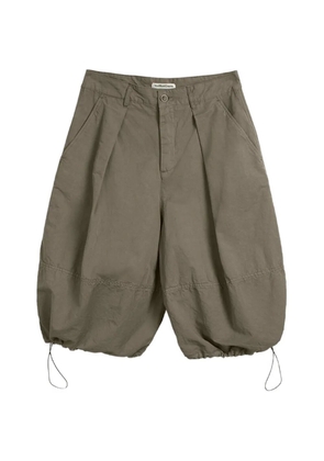 YMC pleated shorts - Green