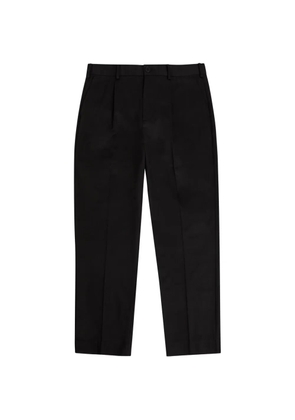 Wax London Kurt button-detail trousers - Black