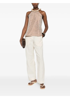 Rosanna Ocampo Tuka top - Neutrals