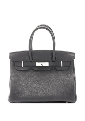 Hermès Pre-Owned 2018 Birkin 30 leather handbag - Black