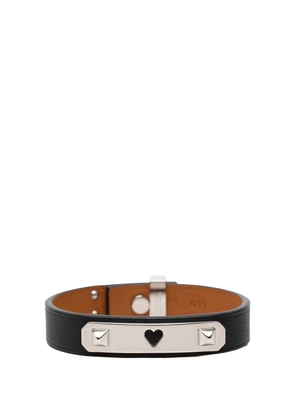 Hermès Pre-Owned 2021 Swift As De Coeur Bracelet costume bracelet - Black
