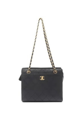 CHANEL Pre-Owned 1997-1999 chain-strap shoulder bag - Black