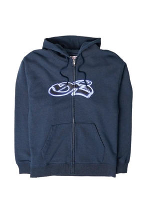 YARDSALE Spray zip-up hoodie - Blue
