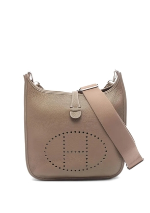 Hermès Pre-Owned 2025 PM Evelyn 3 leather cross body bag - Neutrals