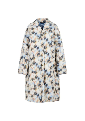 Marni printed button parka coat - Neutrals