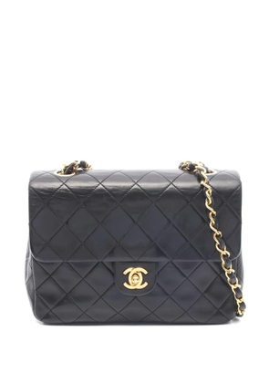 CHANEL Pre-Owned mini 1989 Mini Matelassé 20 crossed-body bag - Black
