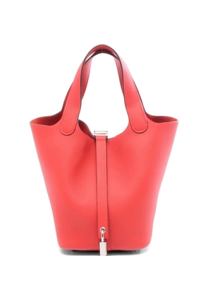 Hermès Pre-Owned 2020 Picotin Lock leather handbag - Red