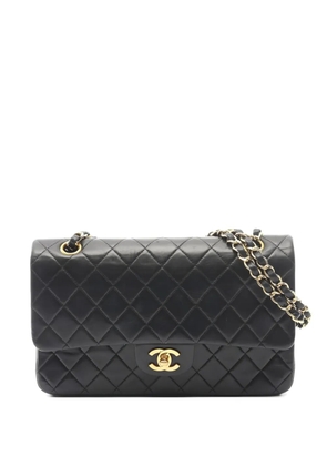 CHANEL Pre-Owned 2000s Double Flap matelasse chain shoulder bag - Black