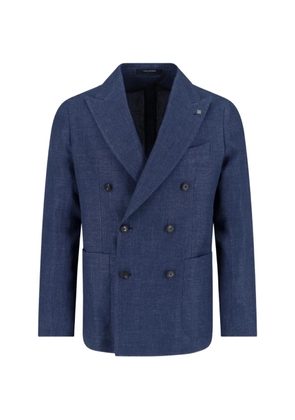 Tagliatore double-breasted blazer - Blue