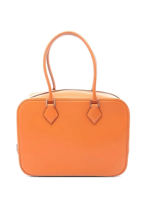 Hermès Pre-Owned 2004 Plume leather shoulder bag - Orange