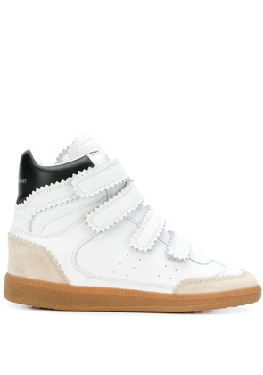 ISABEL MARANT Bilsy high-top sneakers - White