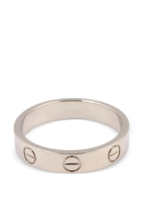 Cartier 2010s mini Love ring - Silver