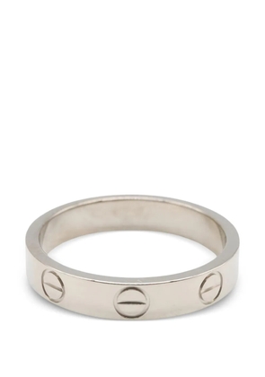 Cartier 2010s mini Love ring - Silver