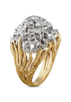 LB Exclusive diamond cluster ring - Gold