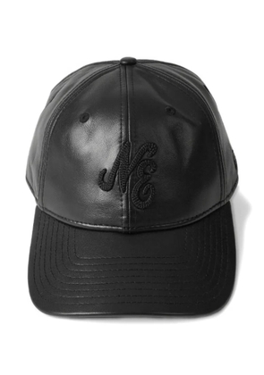 NEW ERA CAP Image 9TWENTY leather cap - Black