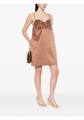 Rosanna Ocampo sleeveless mini dress - Brown