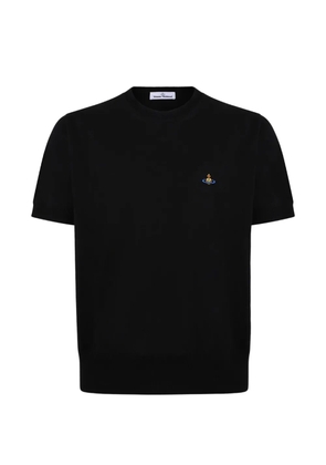 Vivienne Westwood Alex logo T-shirt - Black