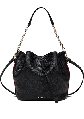 Bally grained-leather bucket bag - Black