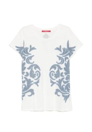 Marina Rinaldi print T-shirt - White
