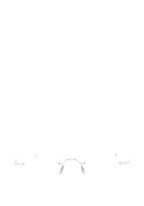 Thom Browne Eyewear rimless glasses - Silver