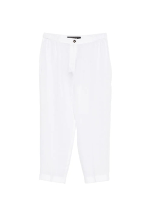 Marina Rinaldi buttoned trousers - White