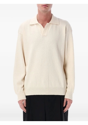 Roberto Collina polo collar sweater - Neutrals