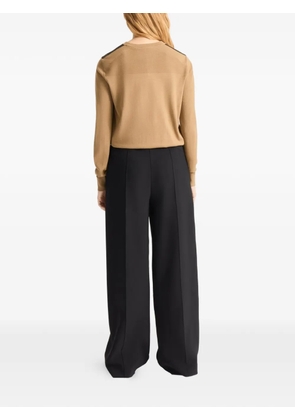 Fusalp Ottavia strip-detail sweater - Neutrals