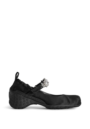Simone Rocha pearl-embellishment pumps - Black