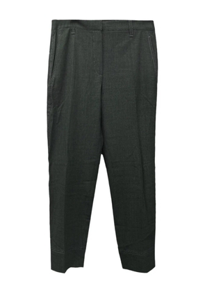 Brunello Cucinelli contrast-stitching trousers - Grey