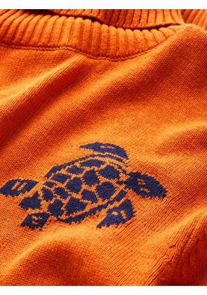 Vilebrequin turtleneck sweater - Orange