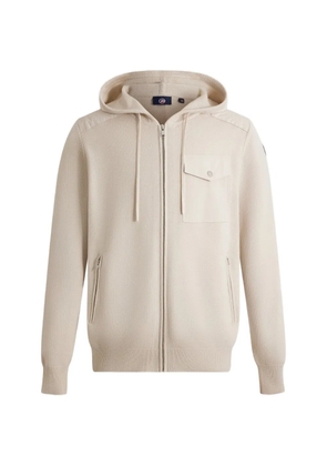 Fusalp Mayance zip-up wool hoodie - Neutrals