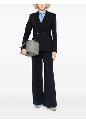 Harris Wharf London notched-lapel double-breasted blazer - Blue