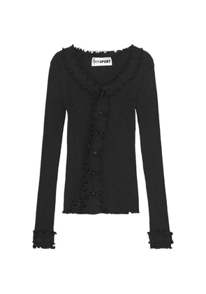 OpéraSPORT Jane seamless cardigan - Black