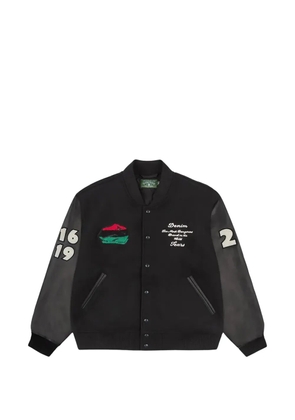 Denim Tears varsity bomber jacket - Black