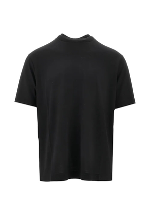 Emporio Armani logo-detail T-shirt - Blue