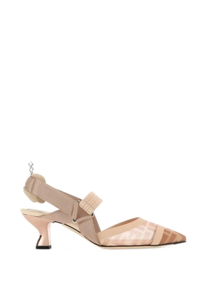 FENDI Colibrì pointed-toe heeled pumps - Pink