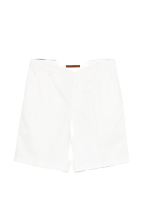 Zegna belt-loop shorts - White
