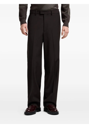 Emporio Armani wool trousers - Brown