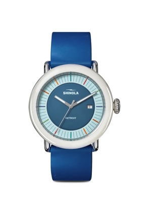 Shinola Detrola 41mm watch - Blue