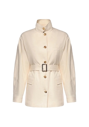 Loro Piana Lismore belted jacket - Neutrals