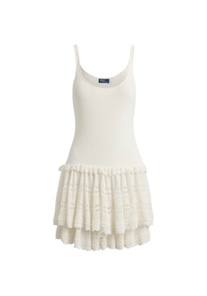 Polo Ralph Lauren tiered day dress - Neutrals