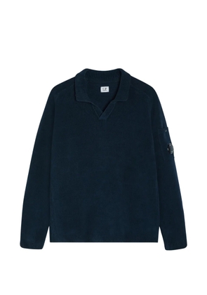 C.P. Company V-neck pocket sweater - Blue